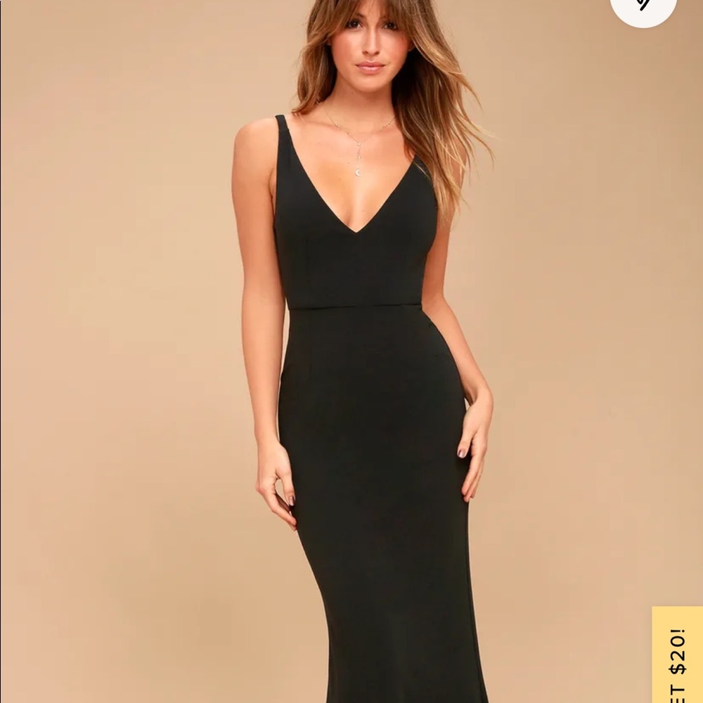 Lulu’s Melody Dress Black size small